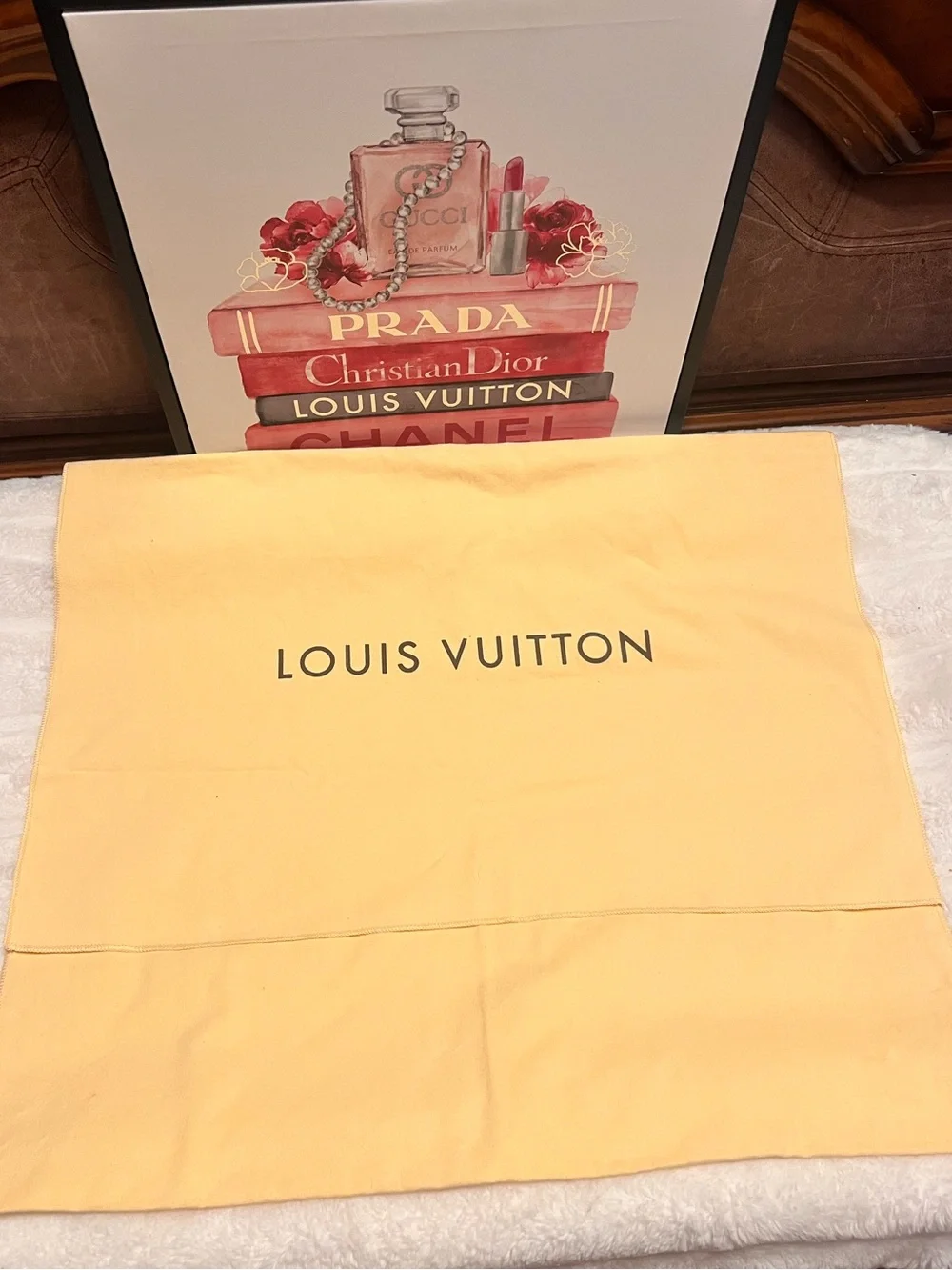 Louis Vuitton Soft 100 percent cotton D53170 XL 21X24